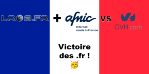 J’ai fait corriger un bug interne d’OVH sur les domaines .fr