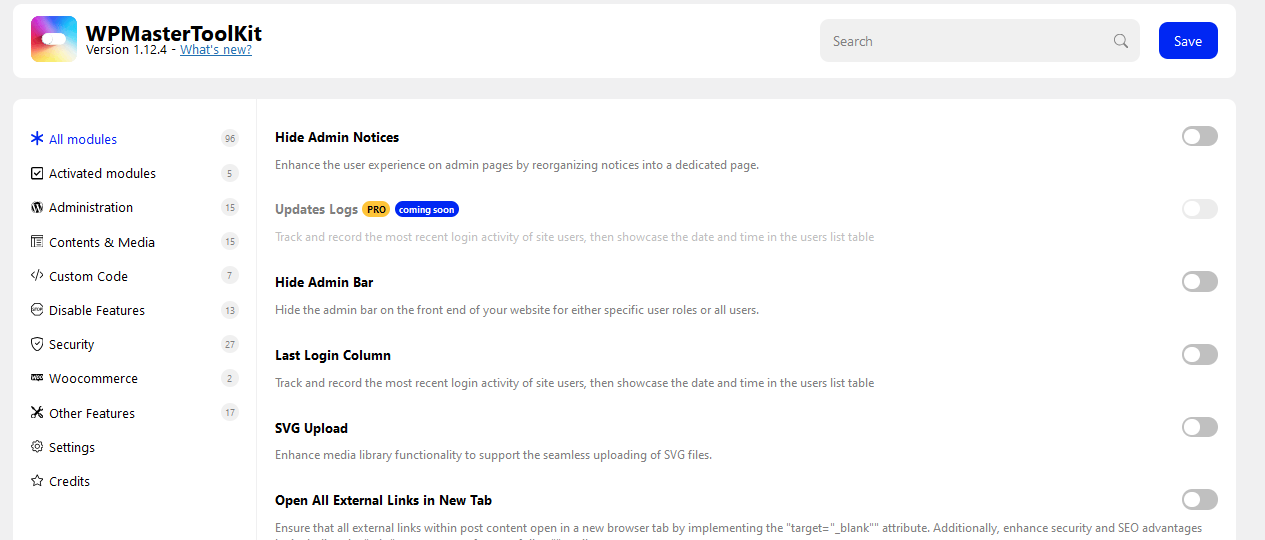 WPMasterToolKit: the all-in-one plugin for WordPress