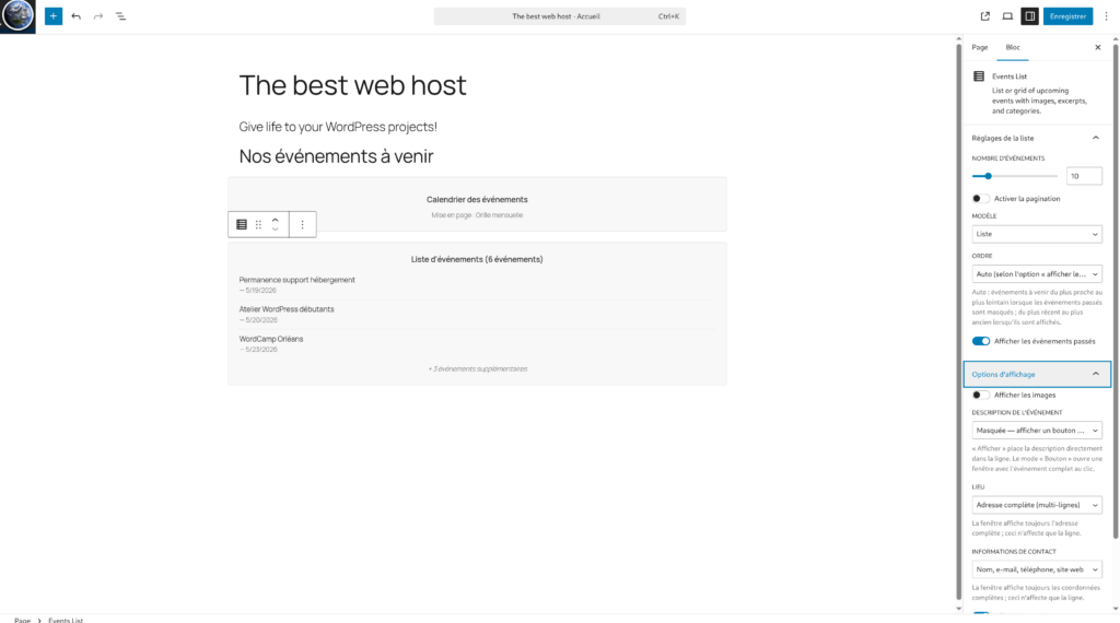 Customizable Gutenberg Blocks
